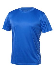 Blank Activewear M720 - Mens T-Shirt Short Sleeve, 100% Polyester Interlock, Dry Fit